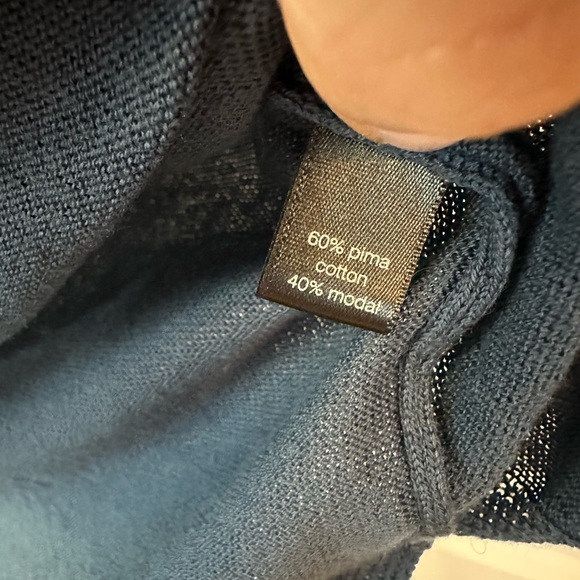 Peruvian Connection Women’s Lightweight Tunic Sweater Blue (Size M) - Picture 6 of 10